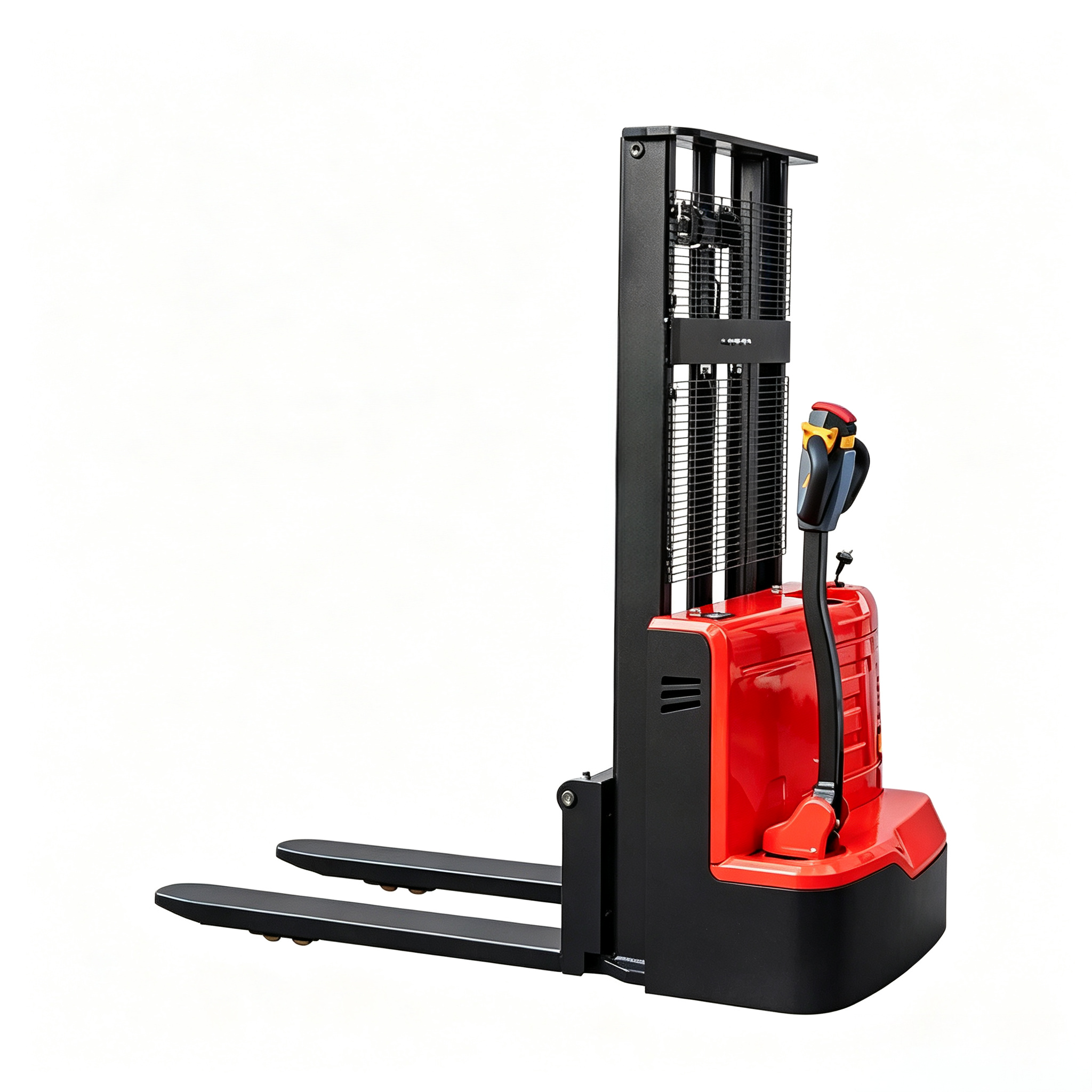2T Electric Walkie Pallet Stacker - Image 3