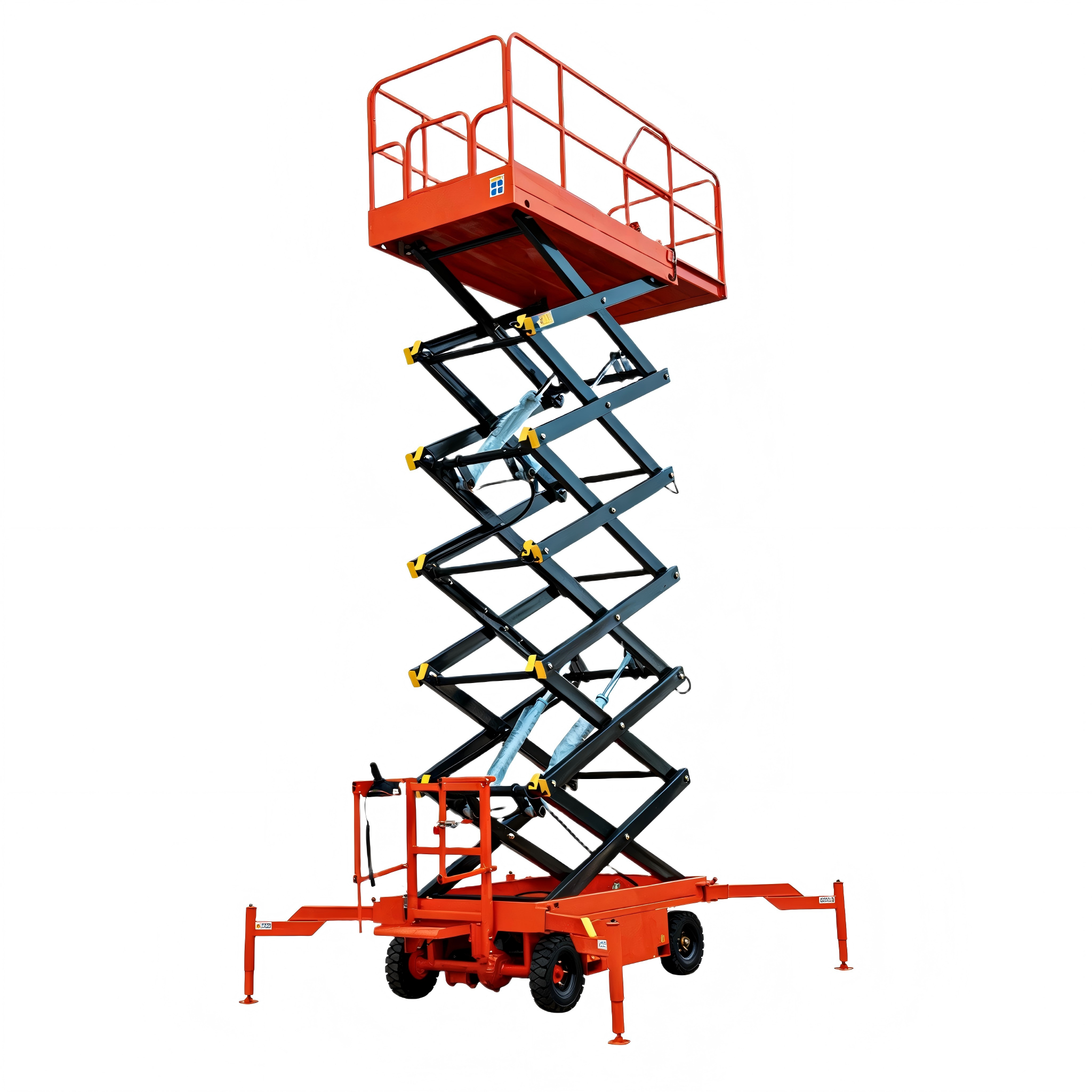 Rear Axle Self-propelled Scissor Lift