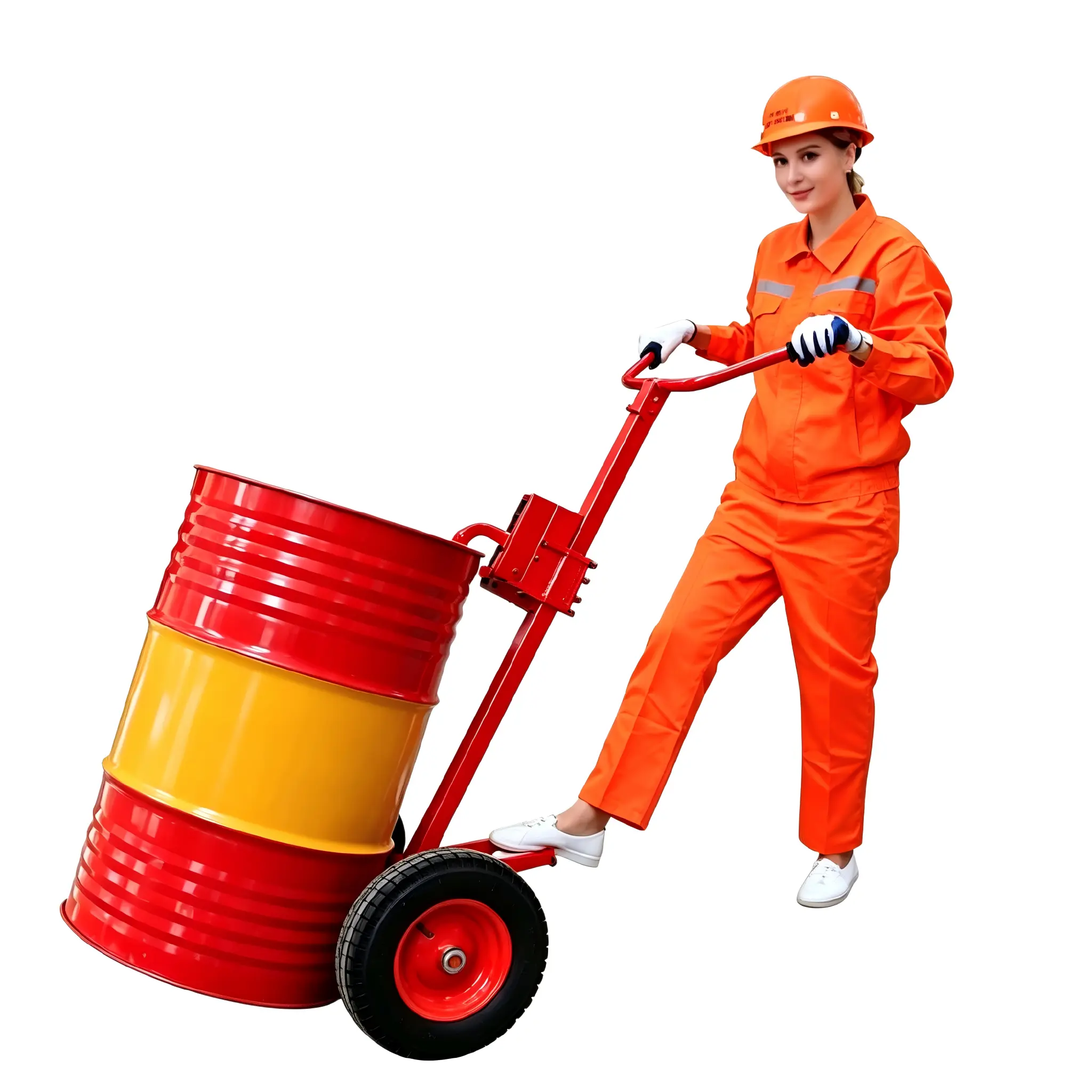 Eagle-grip Type Drum Hand Carts